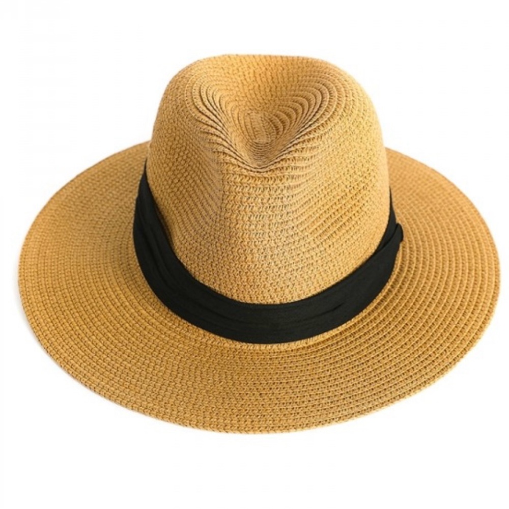 Straw roll up hat - Picture 3 of 4